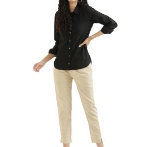 Ankle Length Regular Trouser Pant
